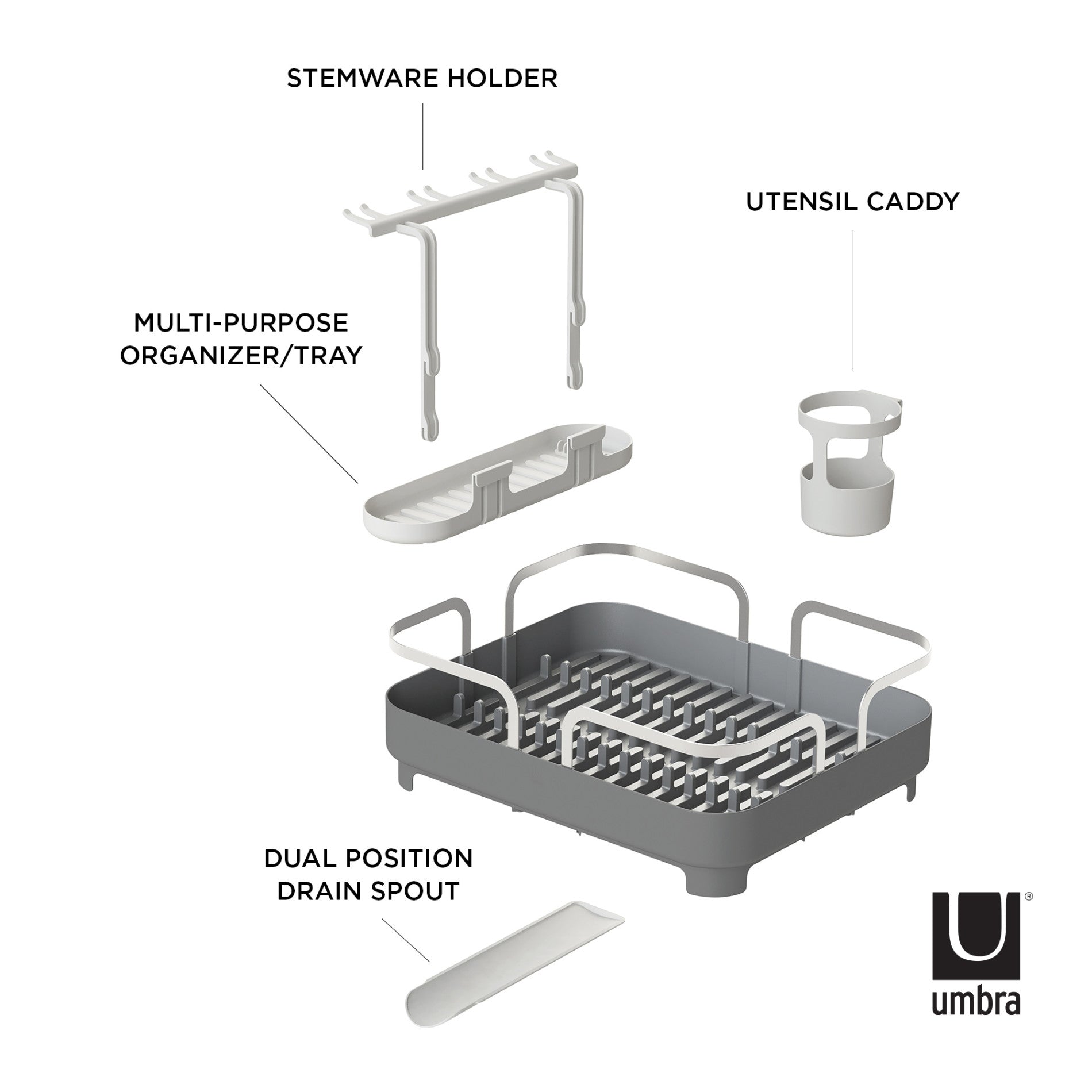 Stainless Steel Holster Dish Rack - Space Saving Kitchen Organizer for Plates, Bowls & Utensils | Perfect for Small Kitchens, Apartments & RVs