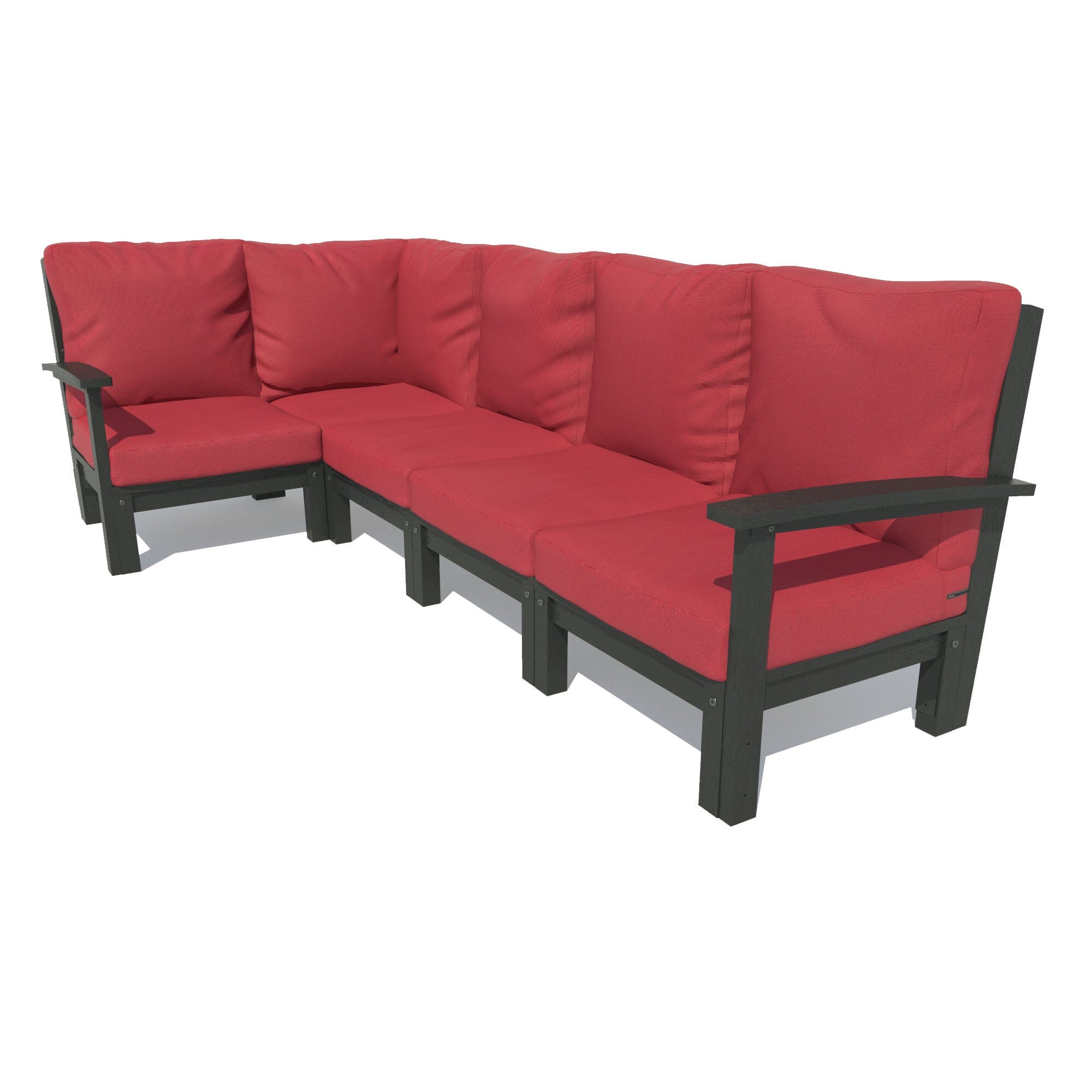 Custom Deep Seating 5-Piece Sectional Sofa Set - Perfect for Large Living Rooms, Family Gatherings & Cozy Movie Nights