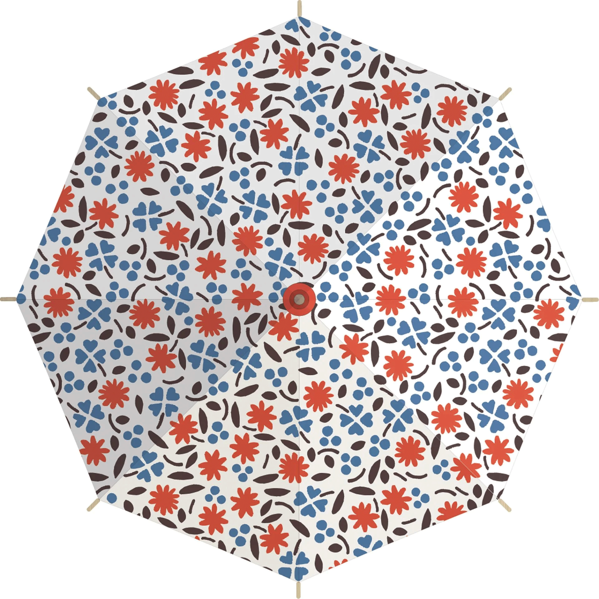 Shinzi Katoh & Vilac Red Riding Hood Umbrella - Waterproof Compact Folding Umbrella for Women, Men, Kids - Perfect for Rainy Days, Outdoor Adventures, and Fashion Accessories