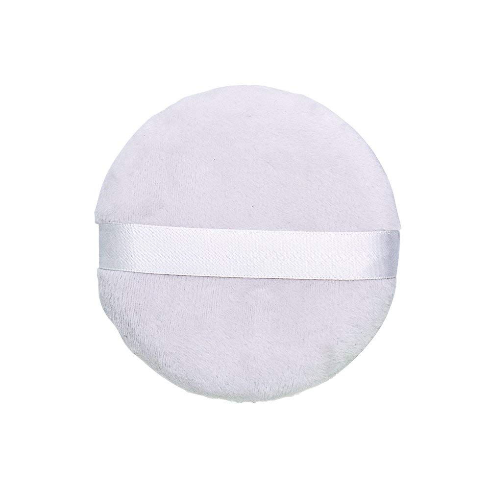 Topwon 5 Inch Extra Large Jumbo Powder Puff for Body & Baby - Soft Dusting Powder Blending & Setting Makeup Foundation Sponge (1 Piece) - Perfect for Full Body Makeup Application & Baby Care