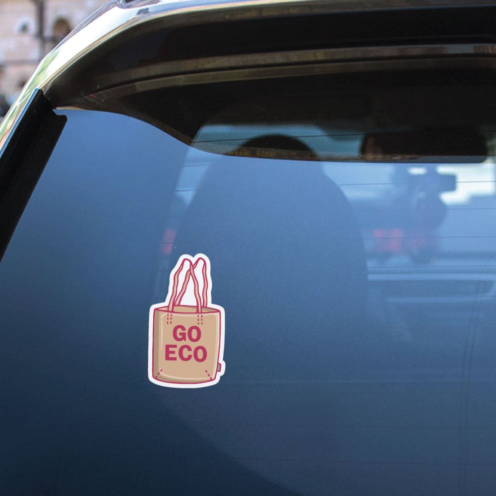 Eco-Friendly Sticker Decals - Biodegradable & Waterproof Vinyl Decals for Laptops, Water Bottles, Cars | Perfect for Home, Office & Outdoor Decor