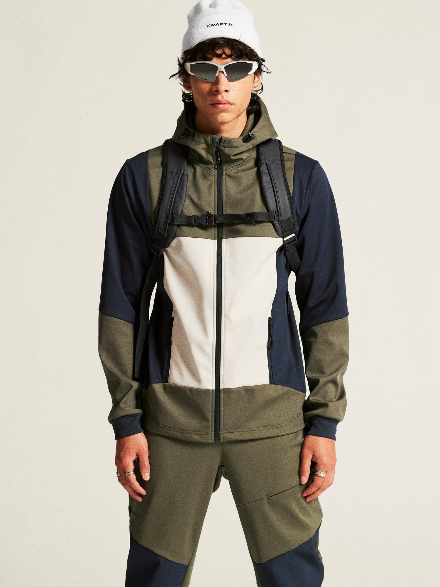 Men's Core Backcountry Hood Jacket - Lightweight Waterproof Hiking Jacket for Outdoor Adventures - Perfect for Camping, Hiking & Mountain Climbing