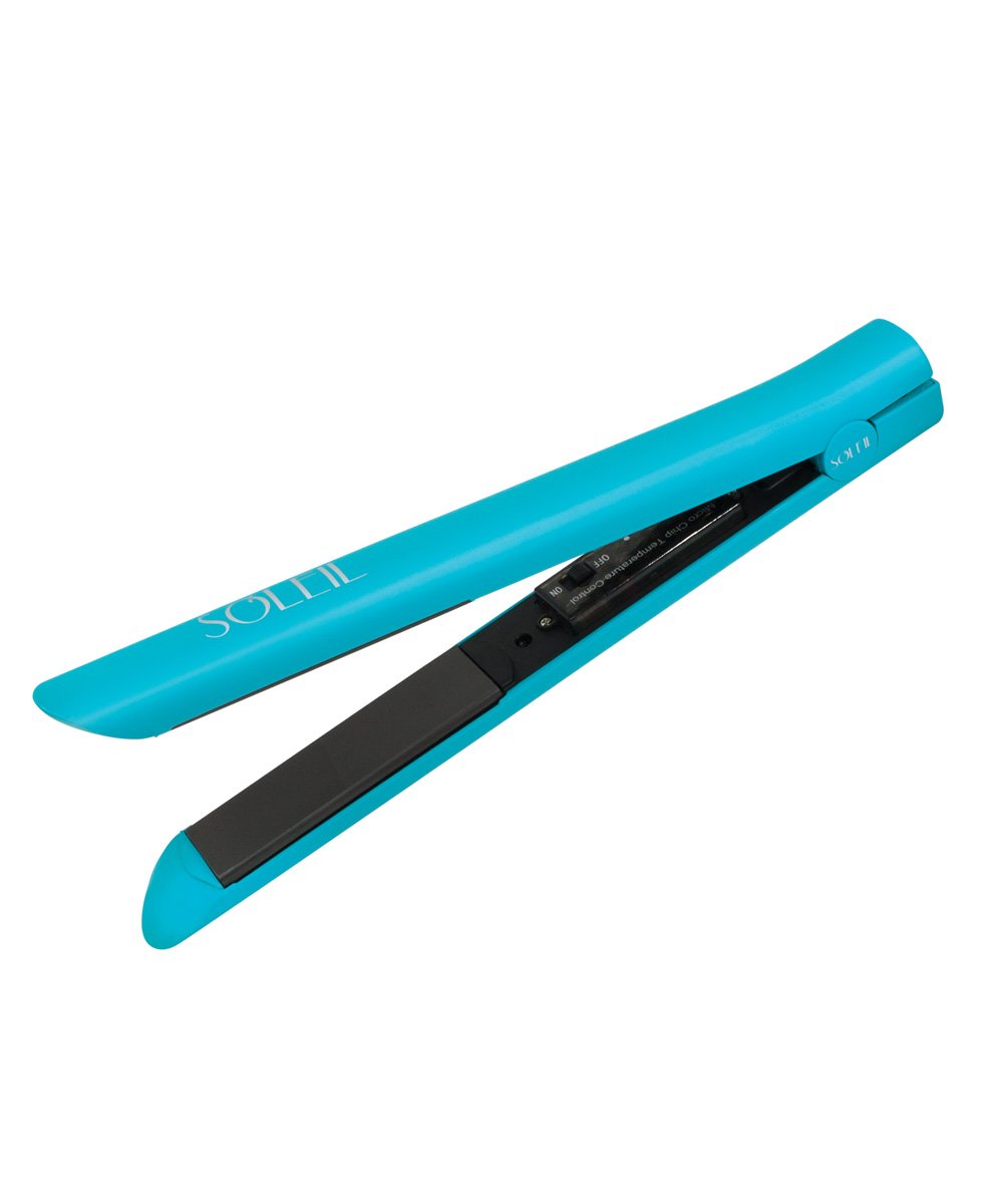 Ceramic Hair Straightener for Smooth & Shiny Hair - Basic Turquoise | Professional Flat Iron for Straightening & Styling | Perfect for Home & Salon Use