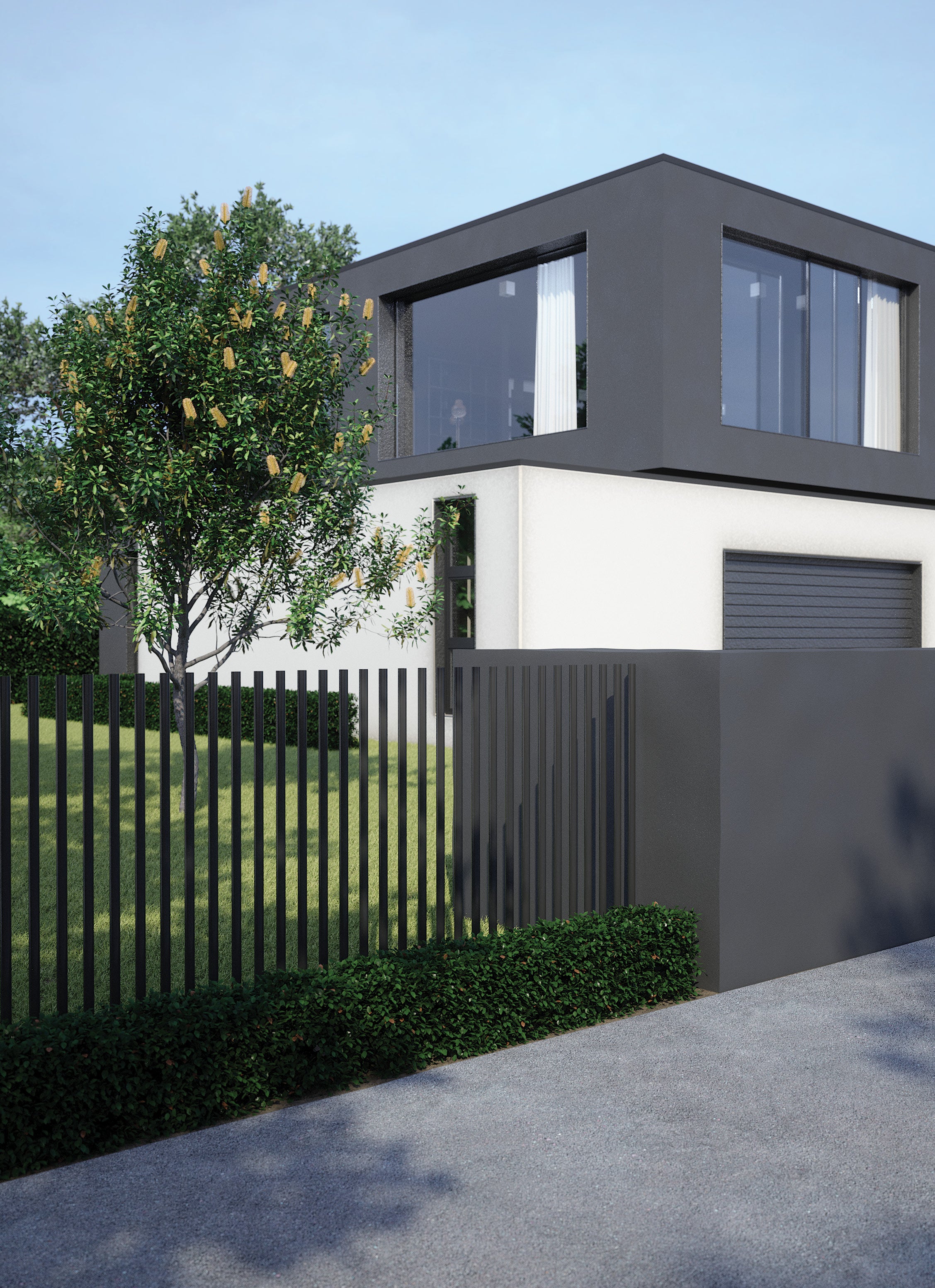 PIK PICKET KIT 1600H White Blade Pool Fence - Durable Safety Barrier for Inground & Above Ground Pools, Backyard Protection