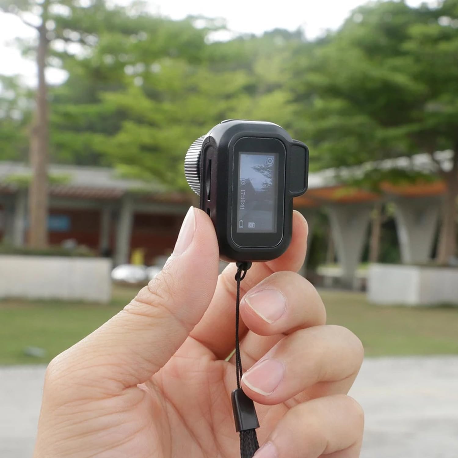 Niblido 2024 Keychain Camera - 1080P HD Mini Sports Camera with 100 Mins Battery Life, Portable Keychain Video Recorder for Students, Outdoor Adventures & Everyday Photography