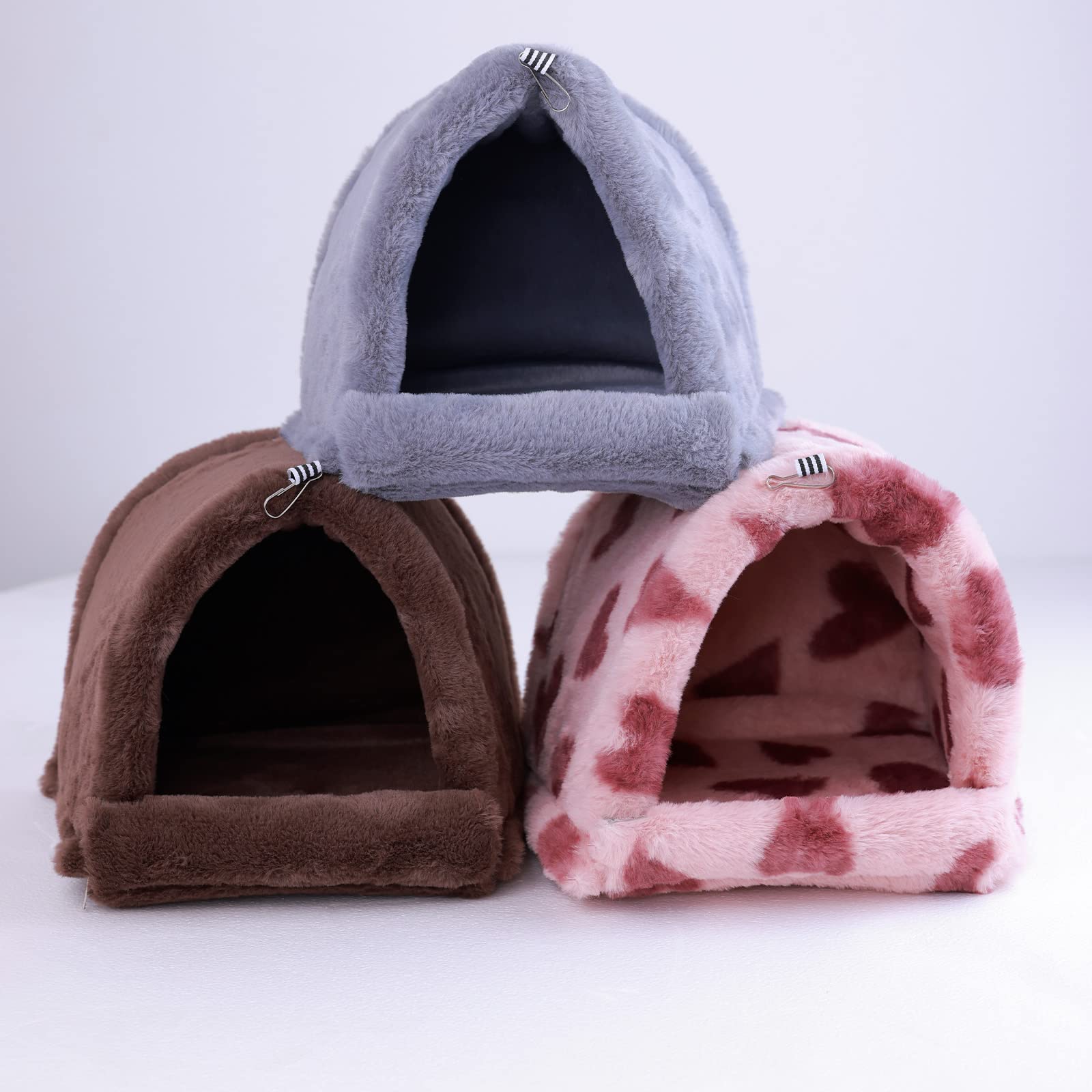 Premium Rat Bed & Ferret Hammock - Large Pink Cage Accessory for Guinea Pigs, Chinchillas, Hedgehogs & Sugar Gliders - Cozy Hideout & Sleeping Toy for Small Pets - Perfect for Cages, Playpens & Travel Carriers