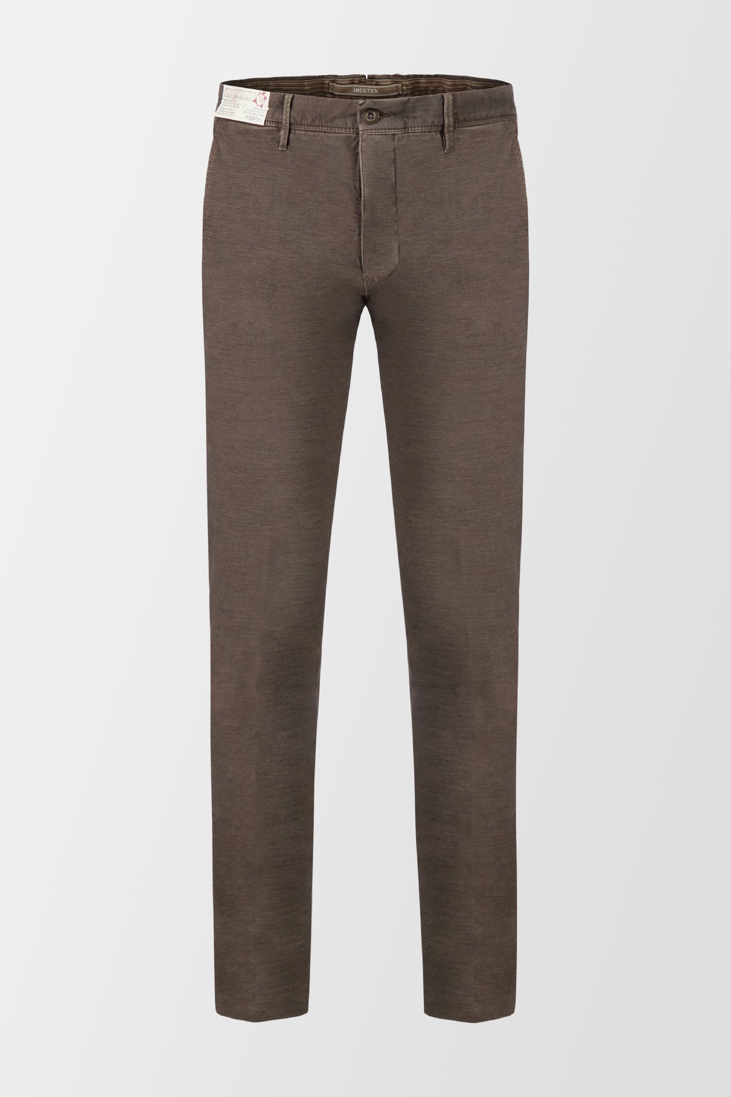 Premium Incotex Brown Dress Pants for Men - Comfortable & Stylish Business Casual Trousers - Perfect for Office, Meetings & Smart Casual Outfits