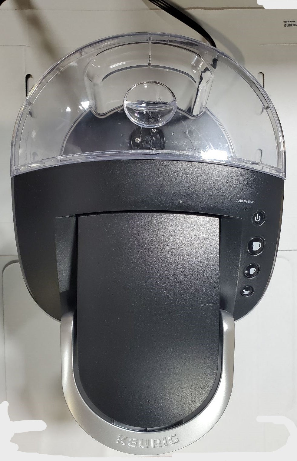 Keurig K Compact Single Serve K-Cup Coffee Maker - Fast Brewing, 3 Cup Sizes, Black (Renewed) | Perfect for Home, Office & Small Spaces | Smart Saver Coffee Machine