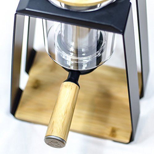 Trinity ONE 3-in-1 Coffee Maker - Drip, Immersion & Specialty Coffee Brewer in Black | Perfect for Home, Office & Camping Use