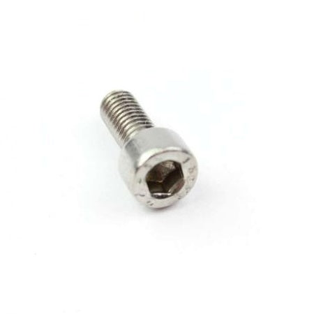 M5x10mm Stainless Steel Bolts - A2-304 Grade Hex Head Screws for Furniture, Machinery & DIY Projects - Corrosion Resistant Fasteners for Indoor/Outdoor Use