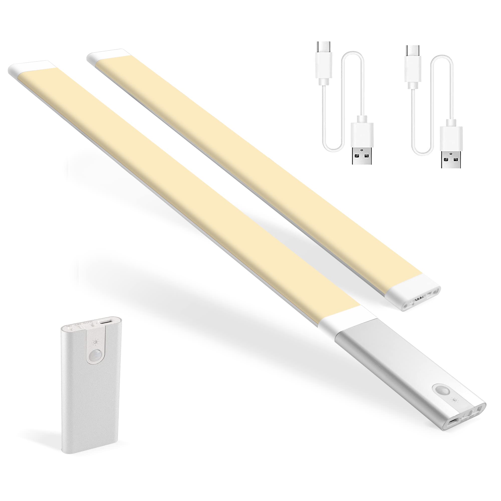 2 Pack Svarog Motion Sensor LED Under Cabinet Lights - 20