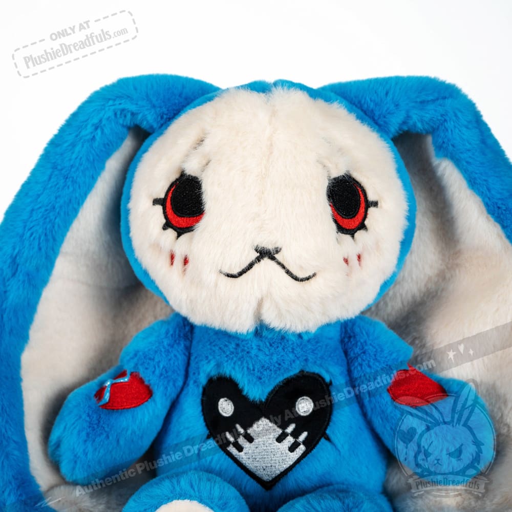 Plushie Dreadfuls Screen Addict Rabbit Stuffed Animal - Soft Cute Bunny Plush Toy for Kids & Adults, Perfect for Gaming Rooms, Bedroom Decor, and Anxiety Relief