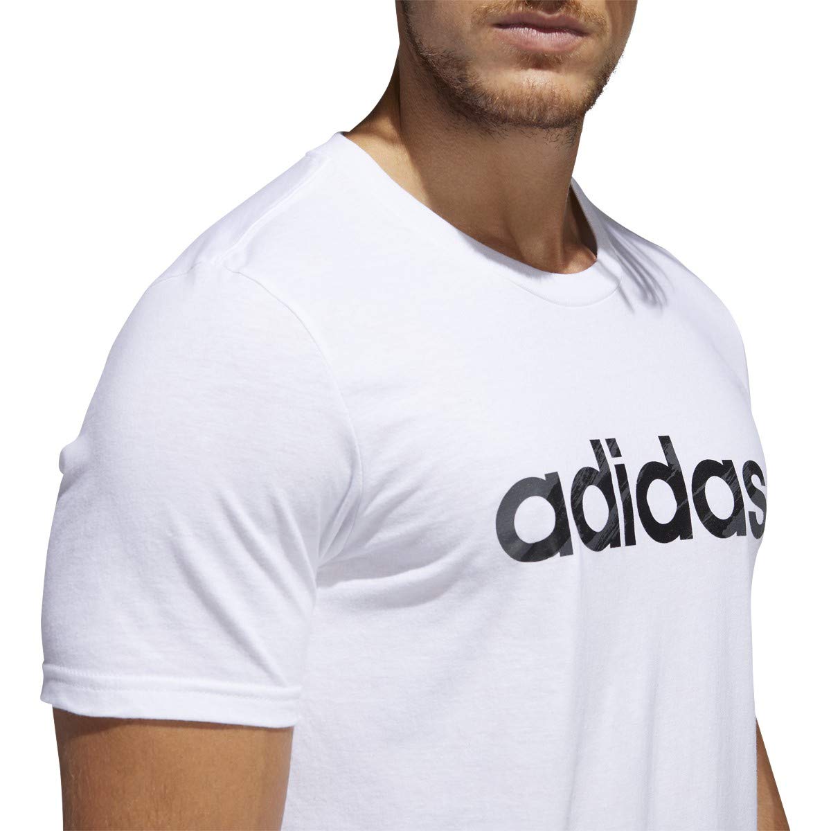 Adidas Men's Linear Graphic Tee - Stylish Casual T-Shirt for Everyday Wear | Gym, Streetwear & Lounge Outfit