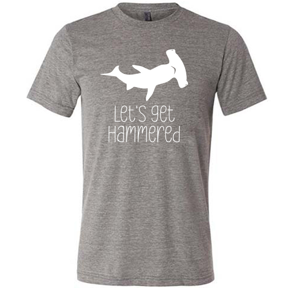 Let's Get Hammered Unisex T-Shirt - Funny Drinking Tee for Parties, Bar Hopping & Casual Wear