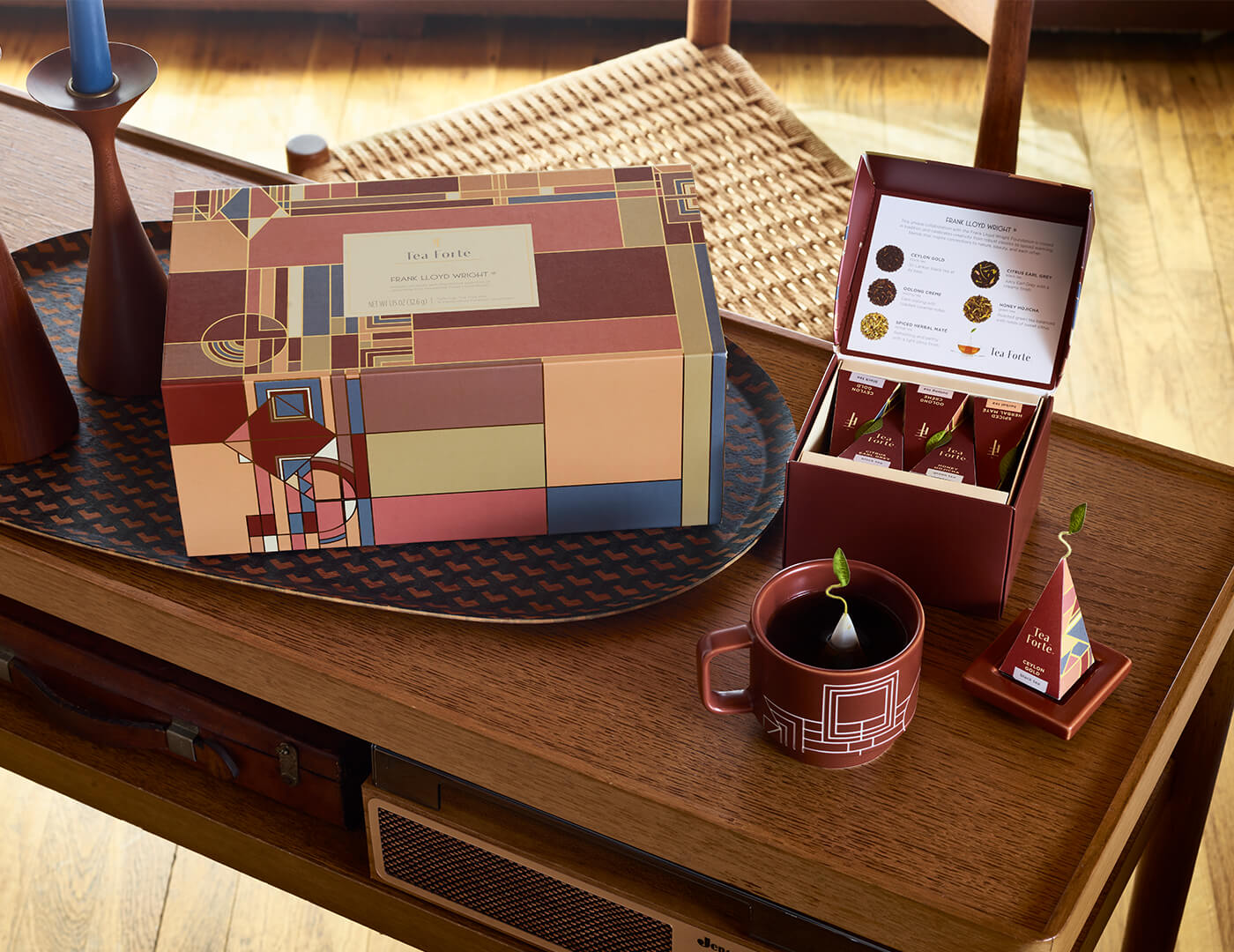 Frank Lloyd Wright Inspired Gift Set - Unique Architectural Design Collection for Home Decor & Office - Perfect for Art Lovers, Design Enthusiasts & Holiday Gifts