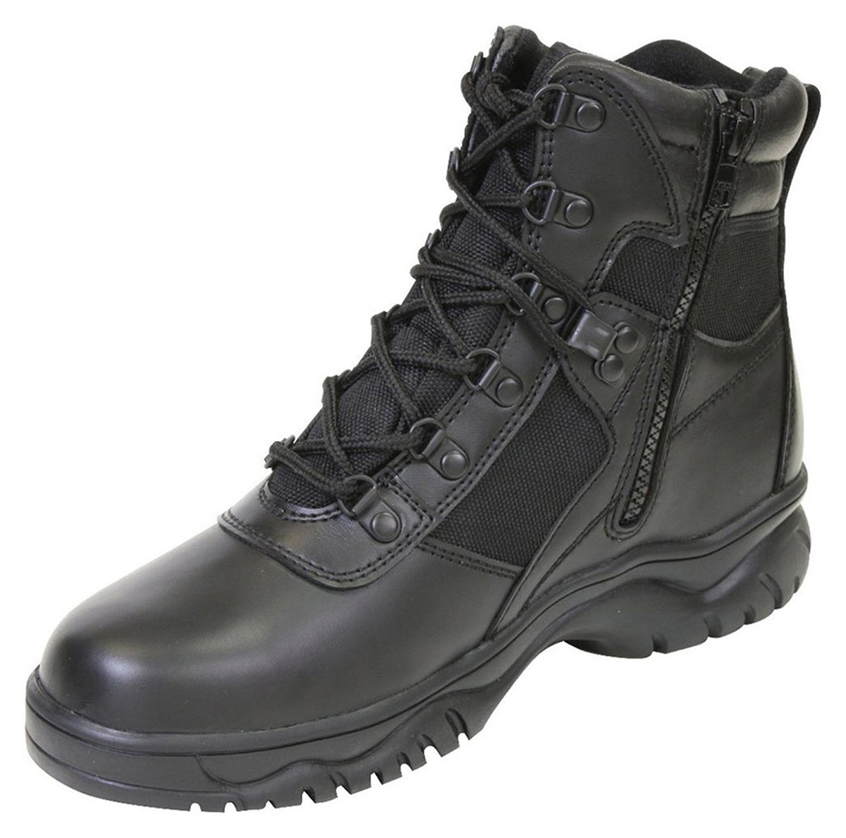Rothco 6 Inch Blood Pathogen Resistant Tactical Boots - Waterproof Military Combat Boots for Men, Safety Work Boots for EMT, Police, First Responders & Outdoor Adventures