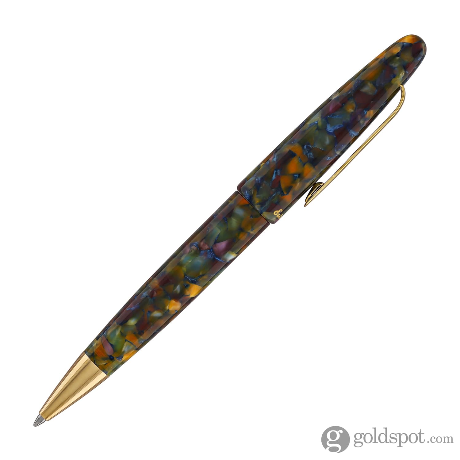Esterbrook Estie Ballpoint Pen - Botanical Gardens Design with Gold Trim - Premium Writing Instrument for Office, Journaling & Gift Giving