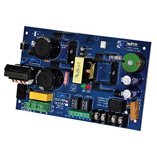 ALTRONIX Off-Line Power Supply & Battery Charger - Backup Power Solution for Security Systems & Emergency Lighting
