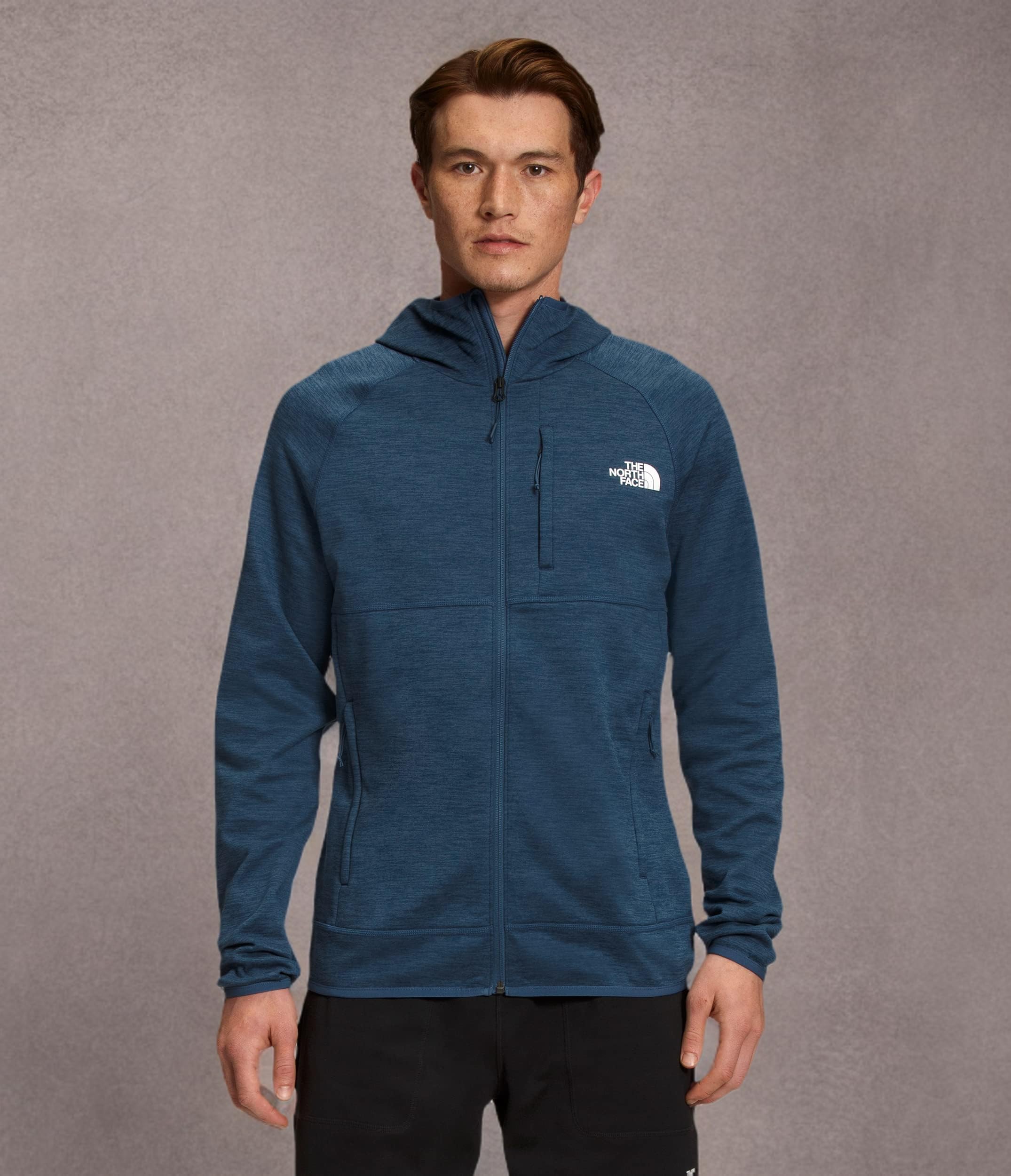 THE NORTH FACE Men's Canyonlands Hoodie Sweatshirt | Lightweight Fleece Pullover | Outdoor Hiking & Camping Jacket | Water-Resistant & Breathable | Perfect for Fall & Winter Adventures
