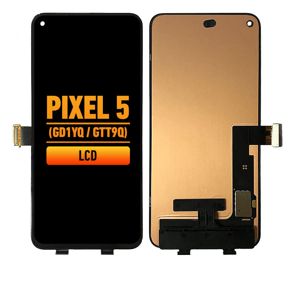 Google Pixel 5 (GD1YQ/GTT9Q) LCD Screen Replacement - High Quality Display Repair Kit - Perfect for Cracked or Damaged Screens - DIY Fix at Home or Office