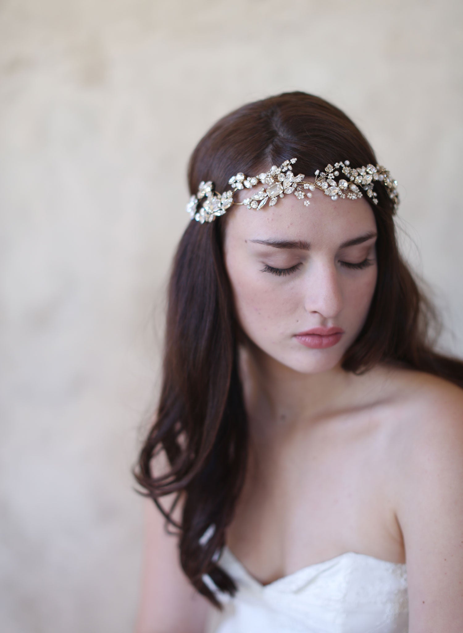 Elegant Crystal Dazzle Ornate Headband for Women - Style #519 | Wedding, Prom, Party Hair Accessories