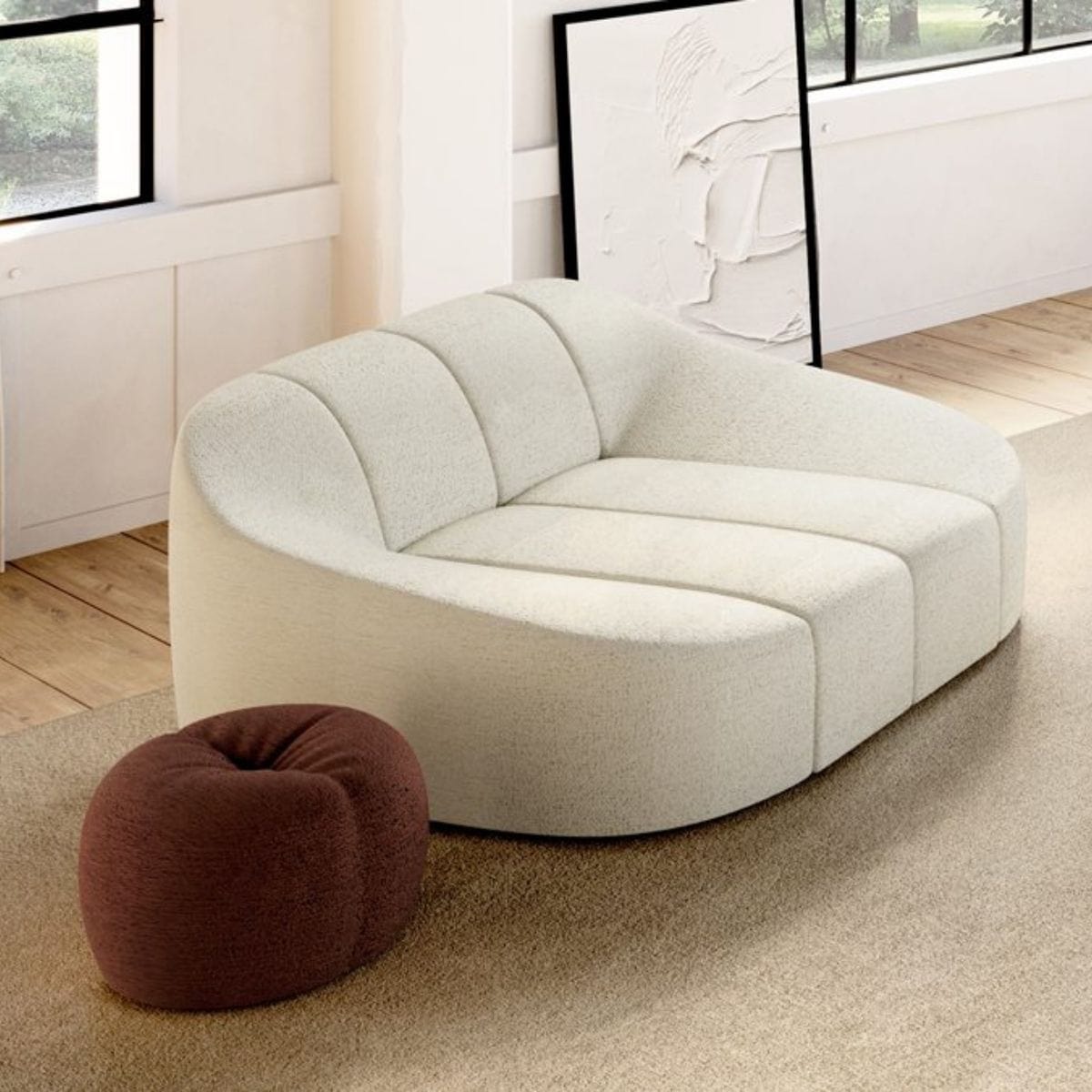 Marcon Sofa - Modern Comfortable Living Room Couch for Home & Office | Perfect for Relaxing, Entertaining & Small Spaces