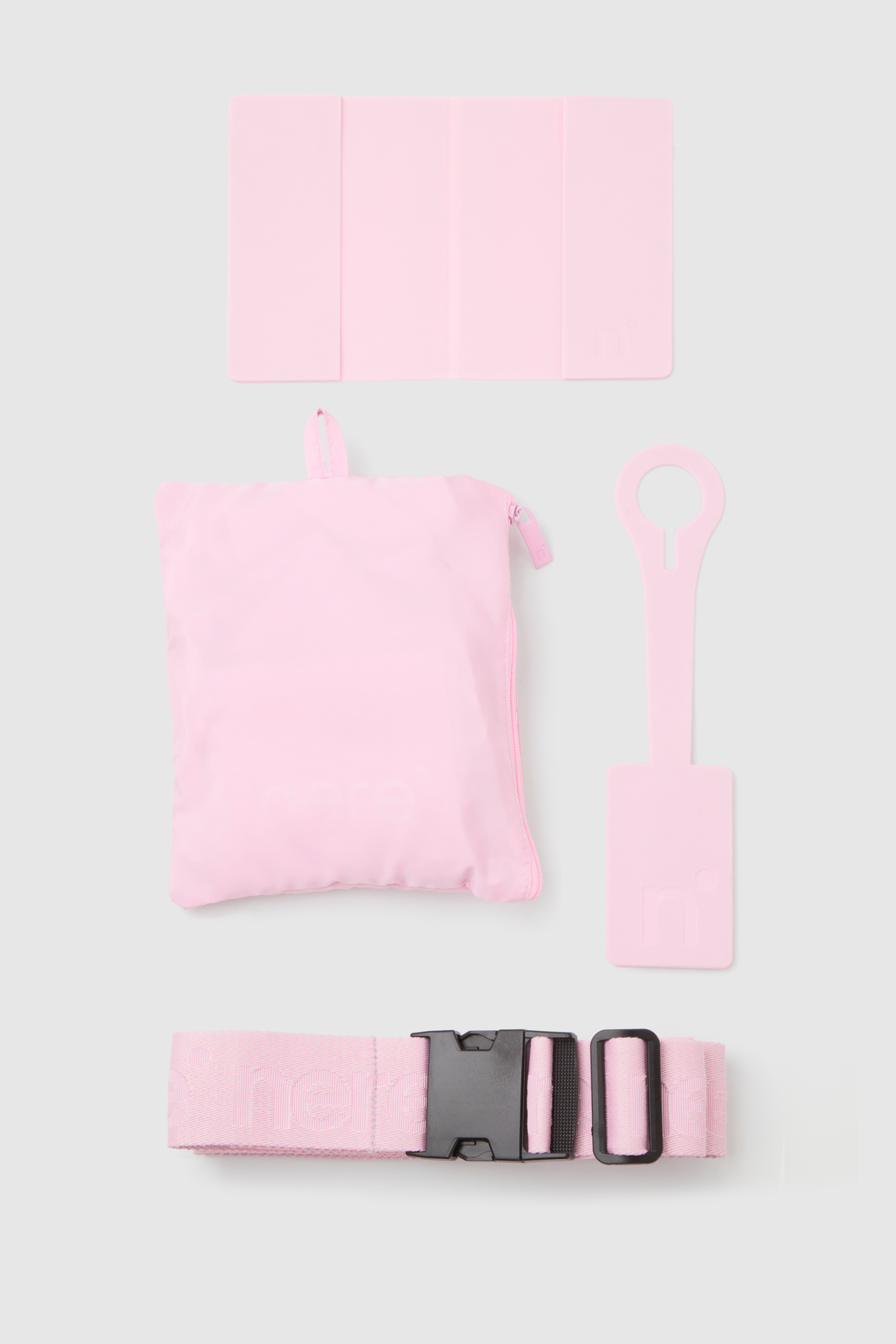 4-Piece Travel Accessories Set - Compact & Essential Travel Gear for Airplane, Vacation & Business Trips | Includes TSA-Approved Toiletry Bottles, Packing Cubes & More