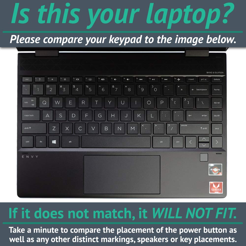 MightySkins Vinyl Decal Wrap Cover for HP Envy X360 13