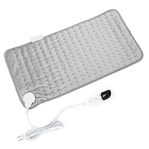 Electric Heating Pad for Back, Neck & Shoulder Pain Relief - Multifunctional Winter Heat Pad with Adjustable Temperature for Home, Office & Car Use - US Plug