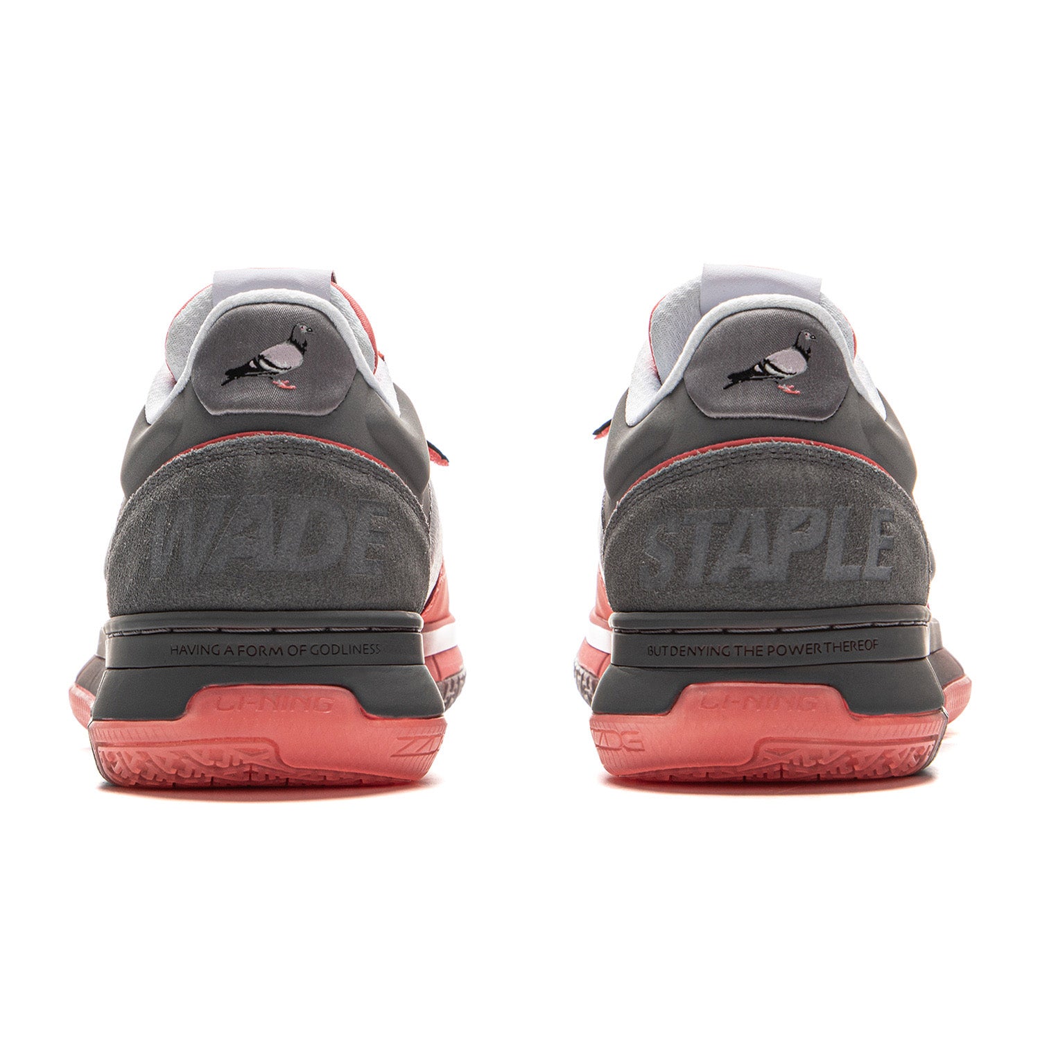 Way of Wade 1 Low X Staple Pigeon Basketball Shoes - Men's Streetwear Sneakers for Casual Wear & Court Performance | Perfect for Basketball Games, Gym Training & Urban Fashion
