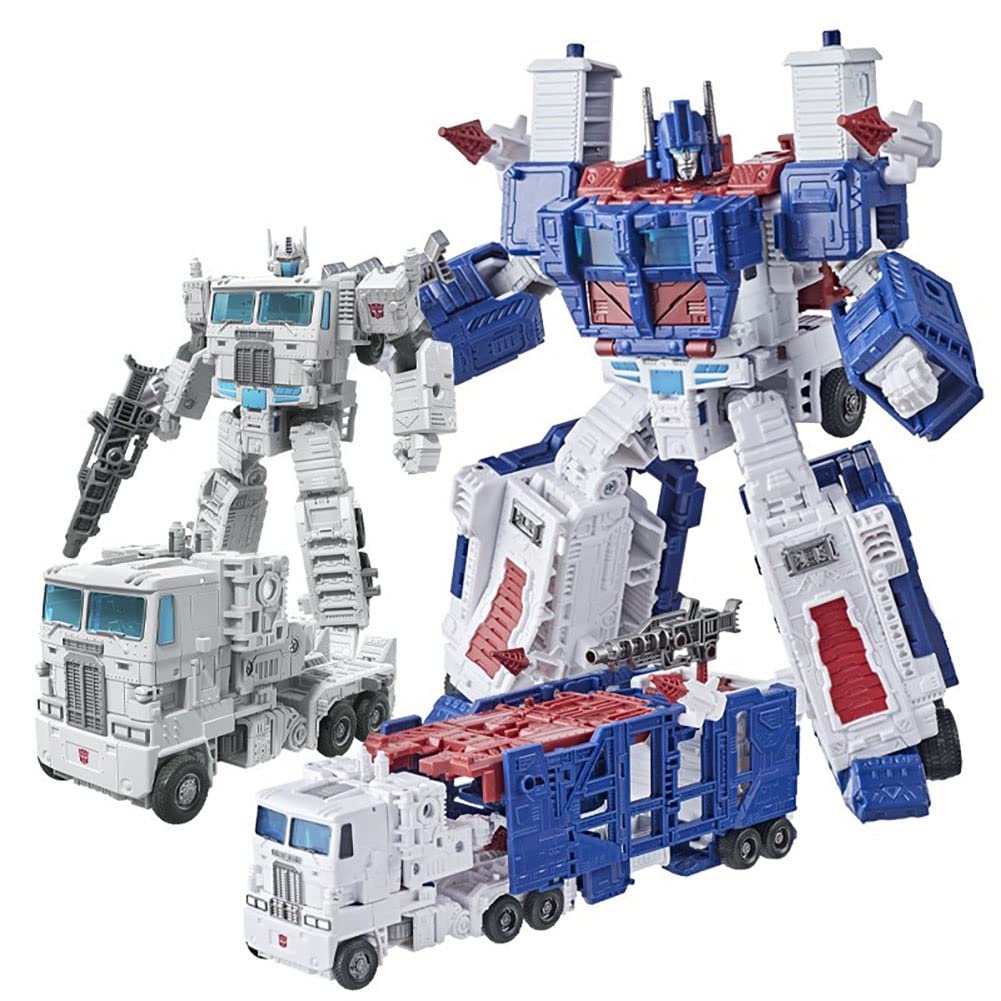 ASDPOIRE Transformers Toys - Kingdom Leader WFC-K20 Ultra Magnus 7.5-inch Action Figure for Kids Ages 8+ | Collectible Robot Toy for Play, Display & Gifts | Perfect for Birthday Presents & Transformers Fans