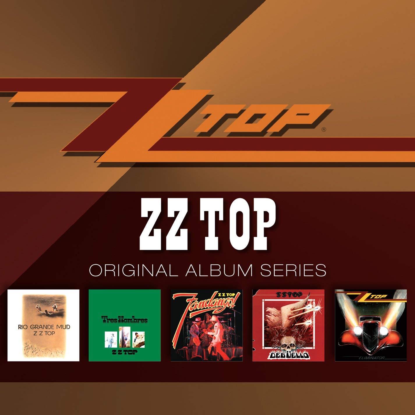 ZZ Top Greatest Hits Album Bundle - Original Album Series Vol. 1 & 2 - Classic Rock Collection for Parties, Road Trips & Music Lovers