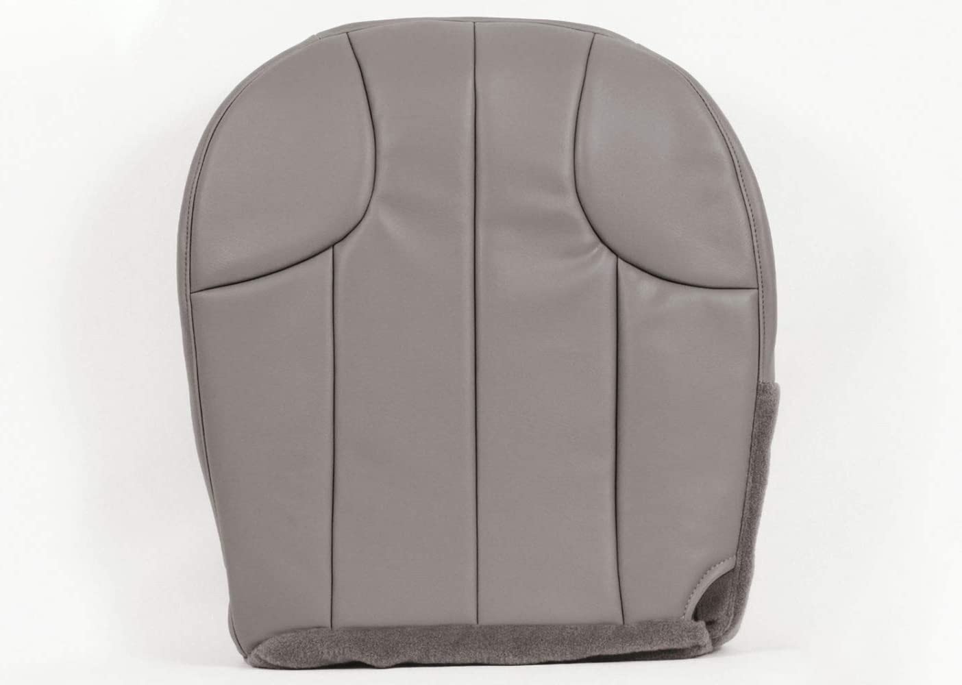 Genuine Leather Seat Cover for 1999-2001 Jeep Grand Cherokee Laredo - Driver Side Bottom Replacement in Gray | Richmond Auto Upholstery | Perfect for Car Interior Upgrade & Comfort Enhancement