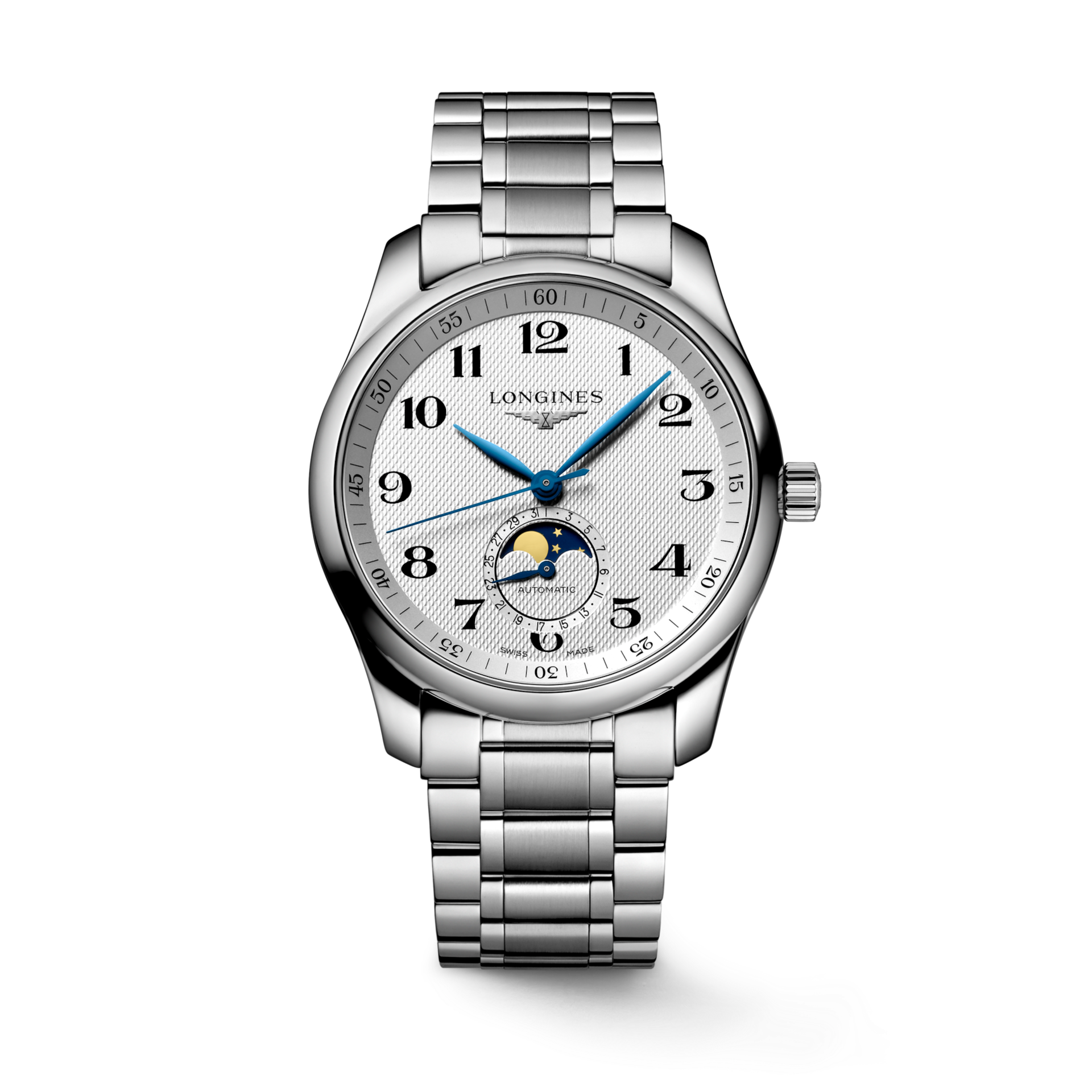 Master Collection Moonphase Watch - Luxury Automatic Moon Phase Timepiece for Men & Women | Perfect for Formal Events, Business Meetings & Special Occasions