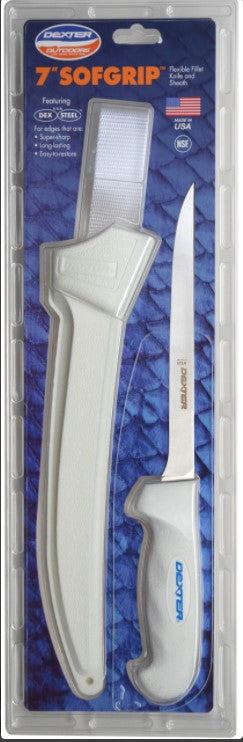 7-Inch Premium Fillet Knife with Protective Sheath - Perfect for Fishing, Hunting, and Outdoor Cooking Adventures