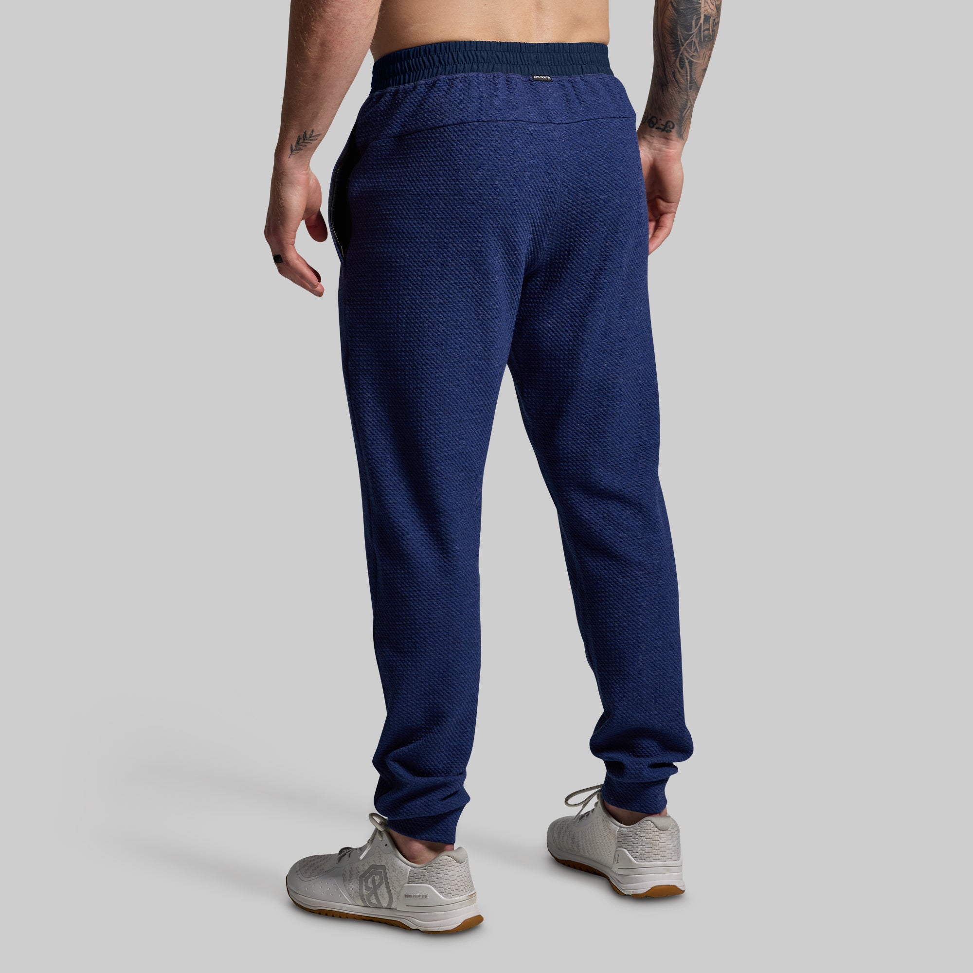 Men's Cloud Jogger Running Pants - Heather Midnight Blue Lightweight Athletic Joggers for Men | Perfect for Gym, Running, Travel & Lounge Wear