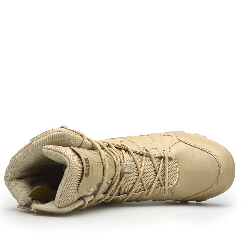 Men's Tactical Boots - Military Combat Hiking Boots for Outdoor Trekking, Mountaineering & Backpacking | Durable & Waterproof for Adventure, Survival & Daily Wear
