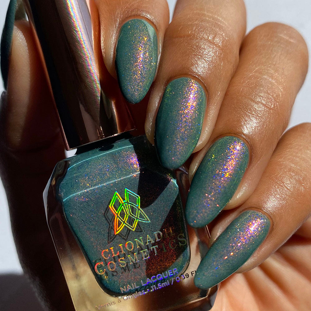 Premium Hippocampus Nail Polish - Long Lasting Vegan Nail Lacquer with High Gloss Finish - Perfect for Manicures, Pedicures & Special Occasions