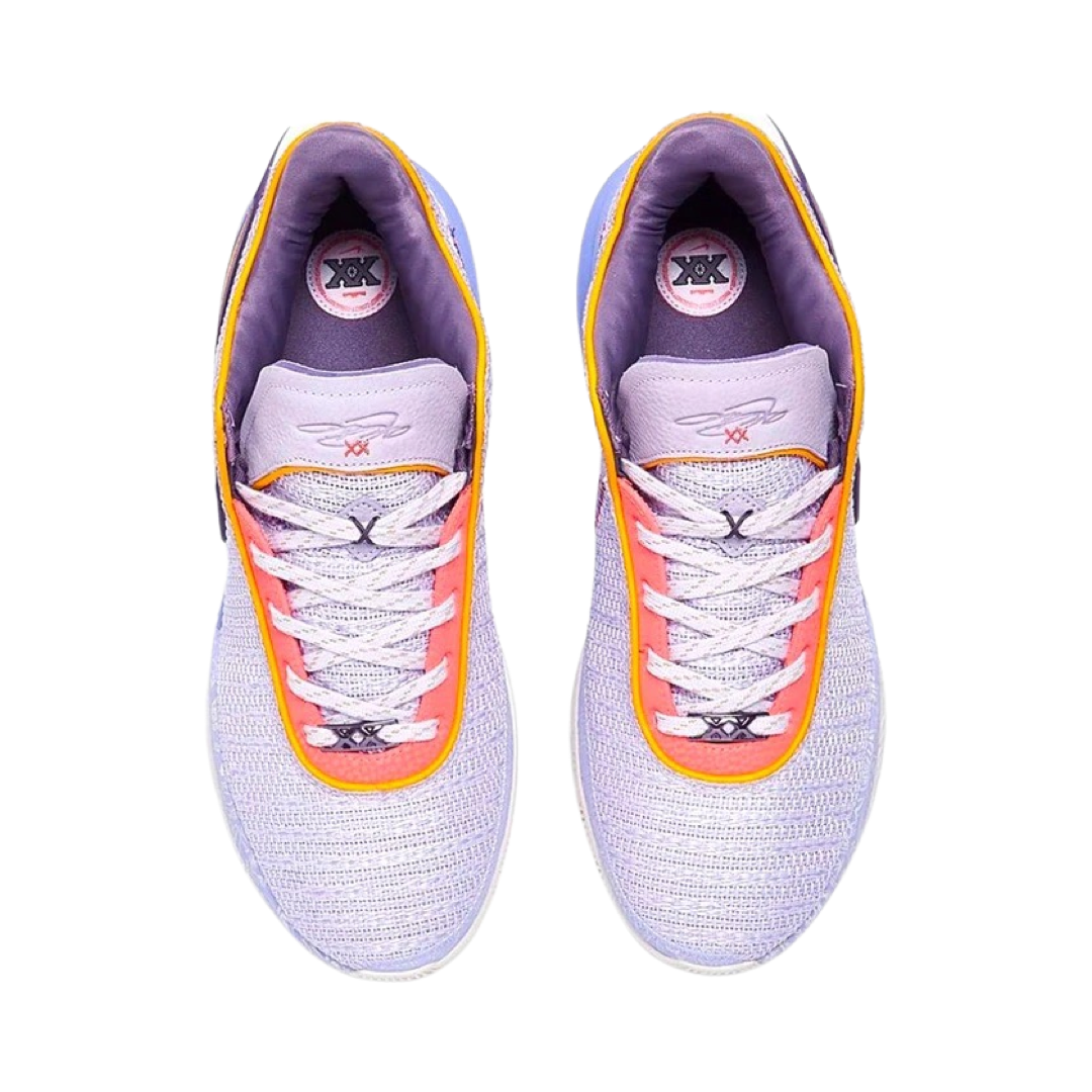 Nike LeBron XX Basketball Shoes - Violet Frost & Metallic Gold - High-Performance Sneakers for Men - Perfect for Indoor & Outdoor Courts, Training, and Casual Wear