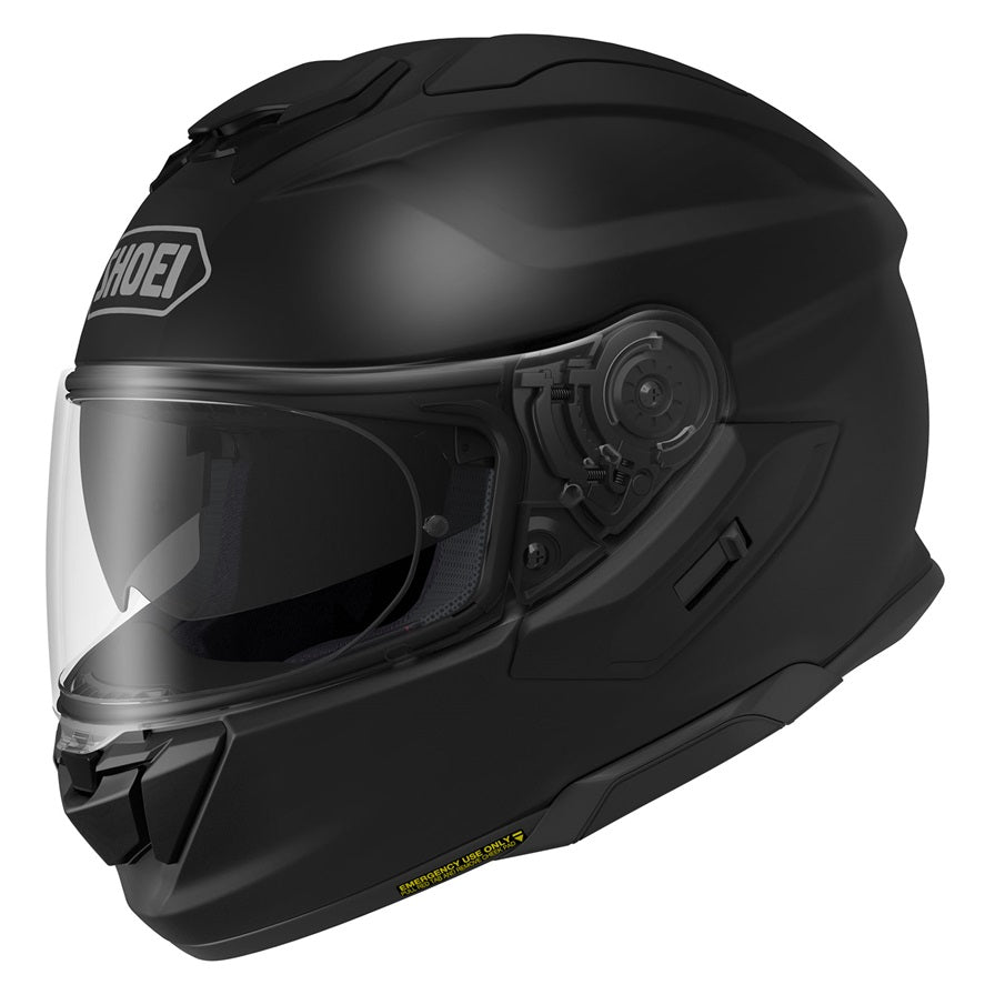 Shoei GT Air 3 Motorcycle Helmet - Matte Black Full Face Helmet for Men & Women - Comfortable & Lightweight for Touring, Commuting & Long Rides
