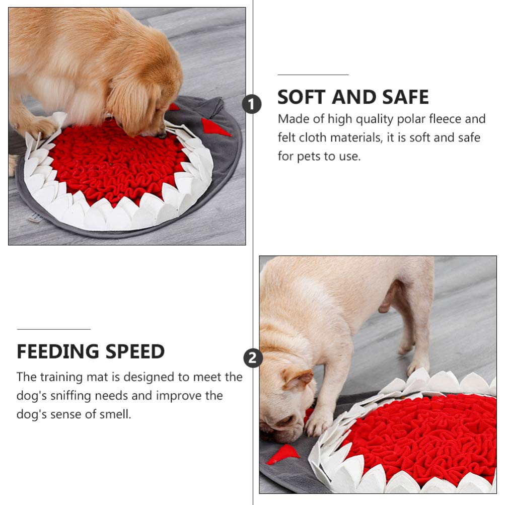 Balacoo Pet Sniffing Mat - Dog Training Puzzle Toy for Puppies - Indoor Play & Feeding