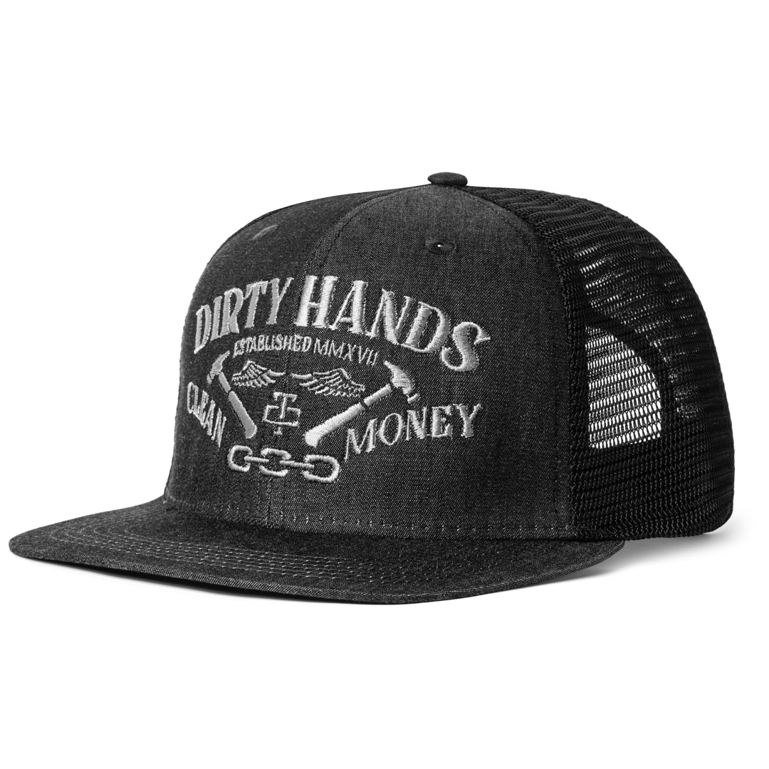 Catena Snapback Hat - Dark Indigo Adjustable Baseball Cap for Men & Women | Perfect for Outdoor Sports, Streetwear Fashion