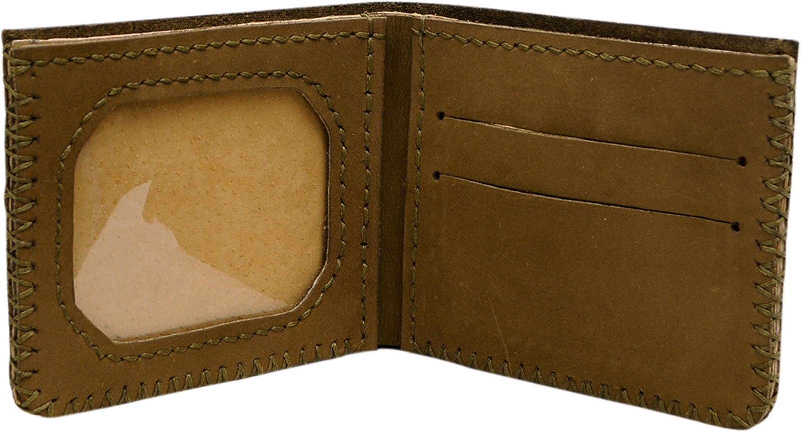 Genuine Handmade Pull-Up Leather Wallet for Men - Dragon Abstract Design - Perfect for Everyday Use, Travel & Gifts