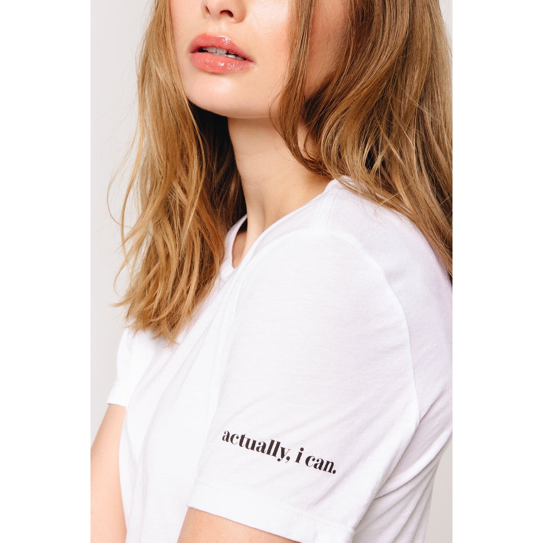Actually I Can Tee - Funny Motivational T-Shirt for Men & Women - Perfect for Workouts, Gym, and Casual Wear