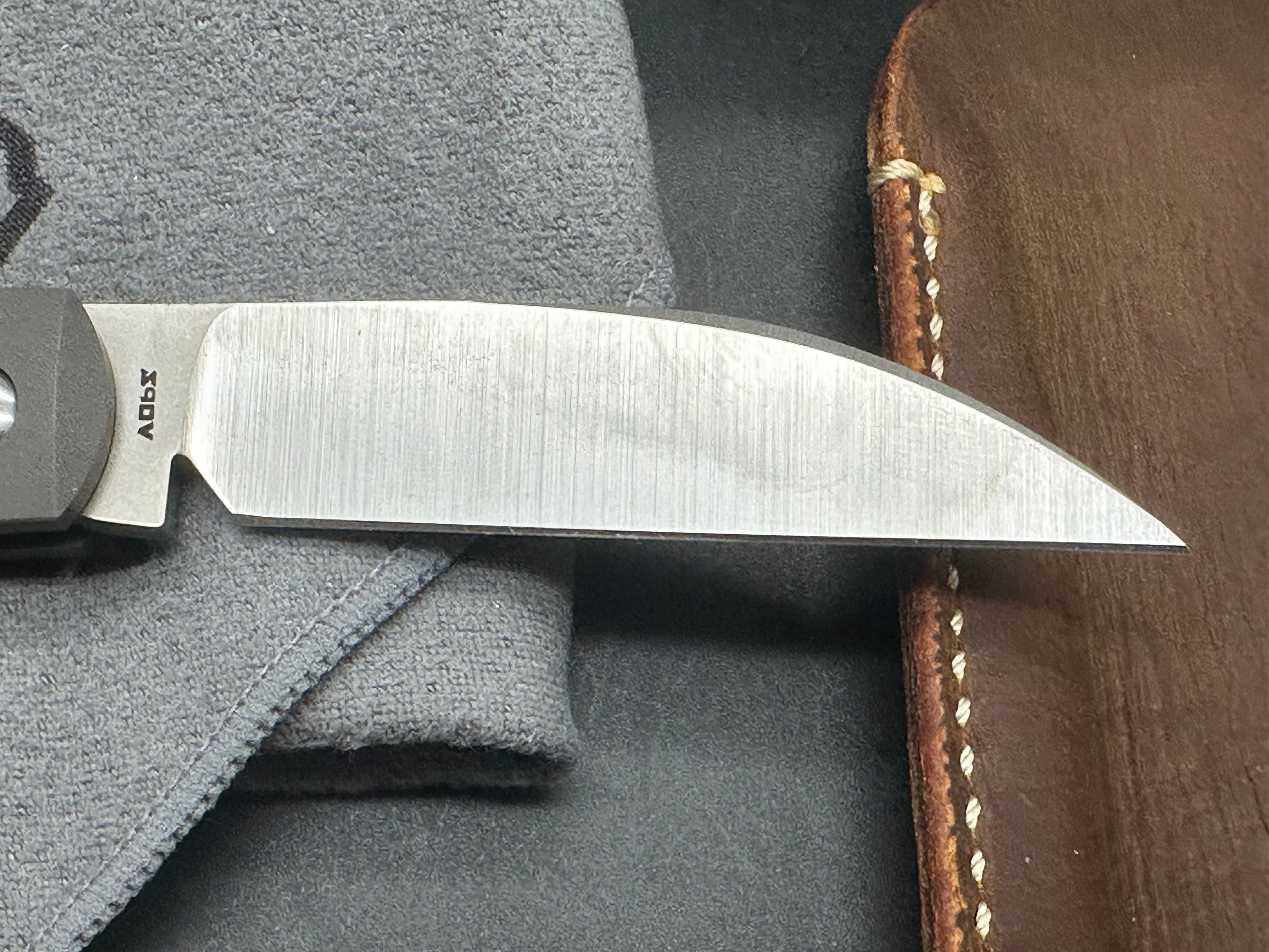 Jack Wolf LAID BACK JACK Titanium Smooth Pocket Knife - Premium EDC Folding Knife for Camping, Hiking & Outdoor Adventures