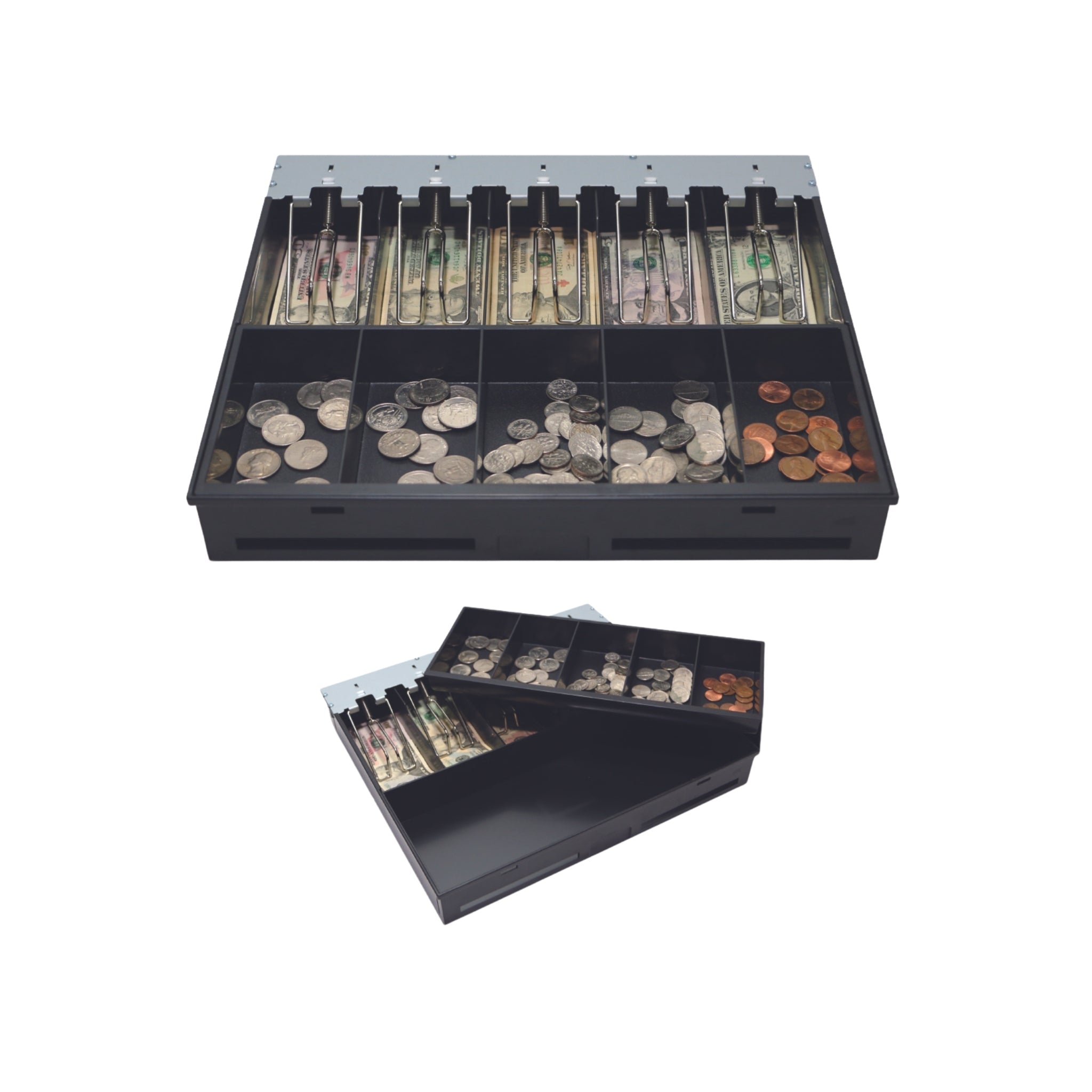APG Arlo 410 US Currency 5x5 Till Kit - Cash Drawer Organizer for Retail Stores, Restaurants & Small Businesses - Perfect for Cash Management and Point of Sale Systems