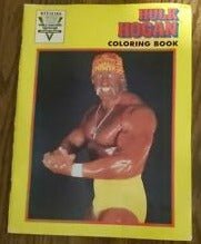 1991 WWF Hulk Hogan Coloring Book - Vintage Wrestling Collectible for Kids & Adults | Perfect Gift for Wrestling Fans, Birthday Parties & Nostalgic Fun