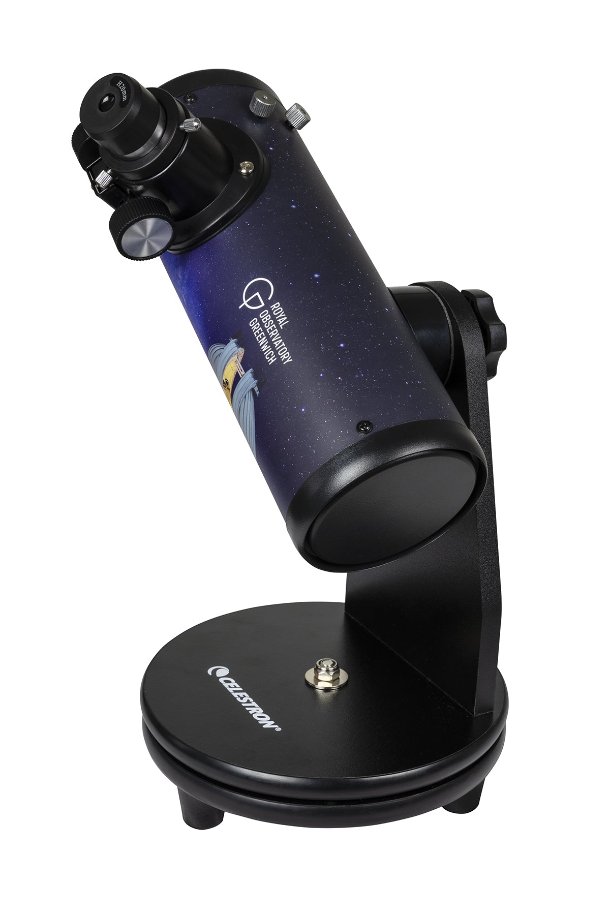 Royal Observatory Greenwich FirstScope Tabletop Telescope - Portable & Easy to Use for Beginners - Perfect for Stargazing, Astronomy Learning, and Backyard Observation