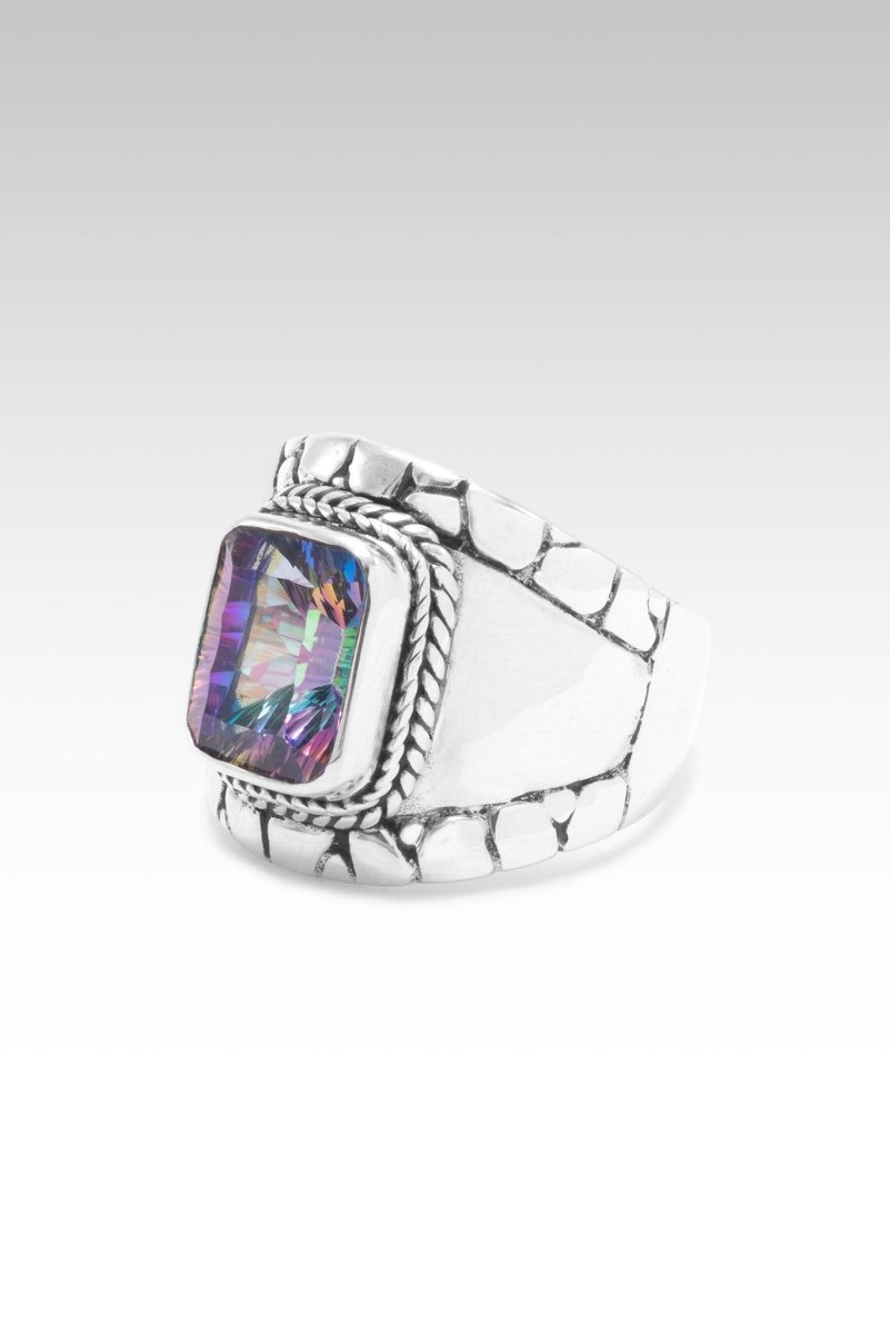 Glorious Virtue Ring™ - Dragon Wings™ Mystic Quartz Jewelry for Women | Elegant Dinner Party & Evening Wear Accessory