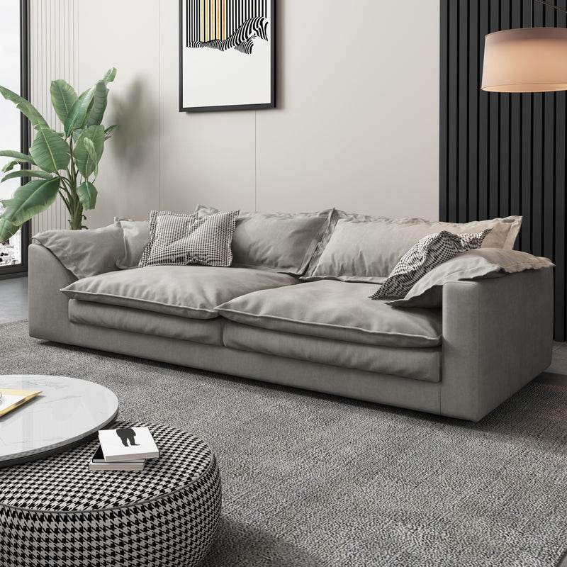Premium Ganare Fabric Sofa - Modern Comfortable Living Room Furniture for Home Decor | Perfect for Small Spaces, Apartments & Cozy Family Gatherings